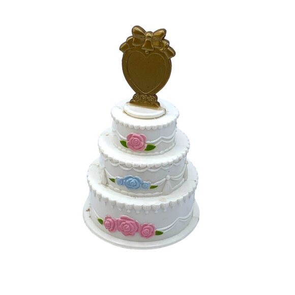 Mattel Barbie Wedding Cake dollhouse Furniture 1995 - Picture 1 of 10